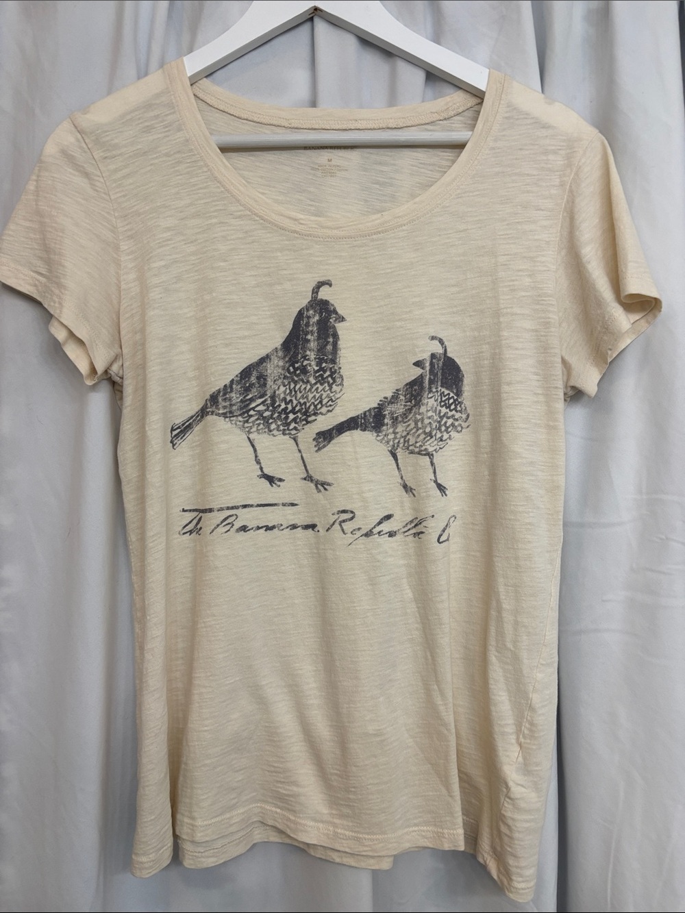 Banana Republic Quail Graphic T-Shirt
